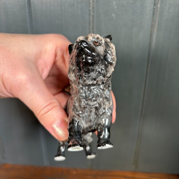 Royal Doulton Cairn Terrier Dog Figurine HN 1035 Vintage English Porcelain Dog - Picture 9 of 17